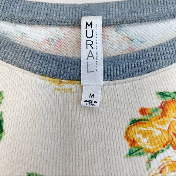 Mural Floral Sweatshirt Nordstrom - Picture 7 of 8